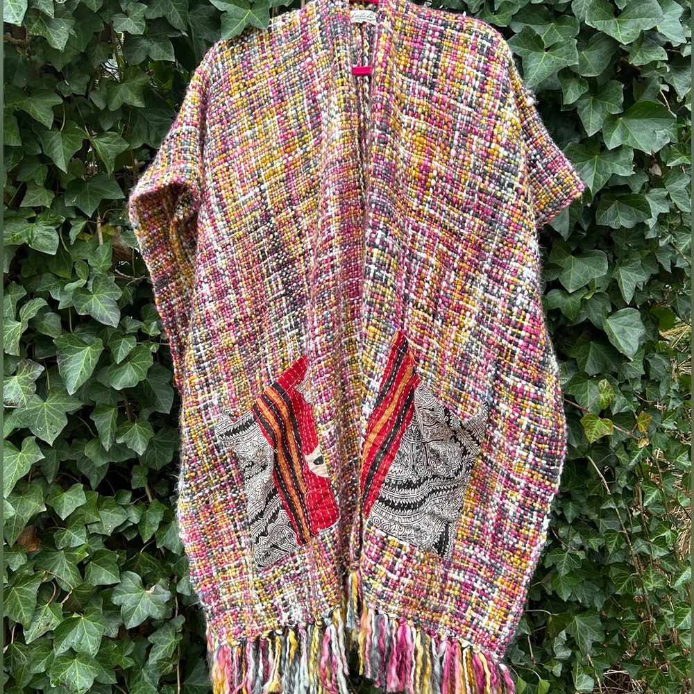 Kantha Bae Cloud Knit Ruana